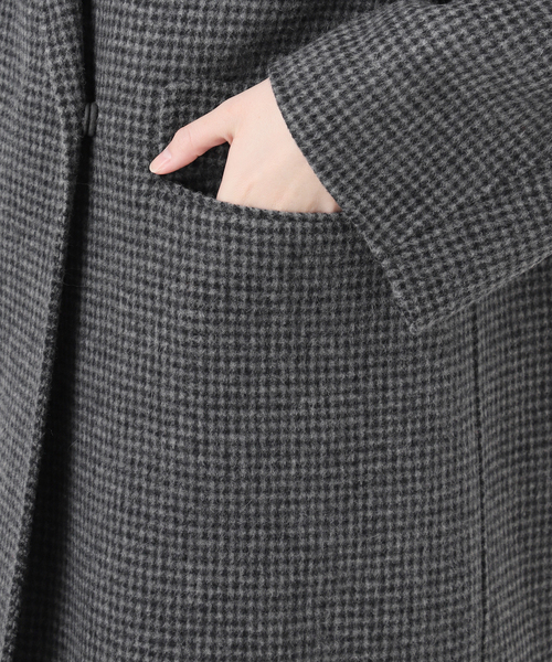 コート チェスターコート 「追加2」souple woolダブルフェイスチェスターコート レディース | SLOBE IENA | 19