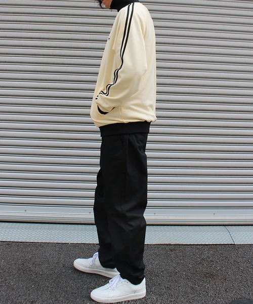 「BEVERLY HILLS POLO CLUB」 ジャージブルゾン L アイボリー メンズ_画像7