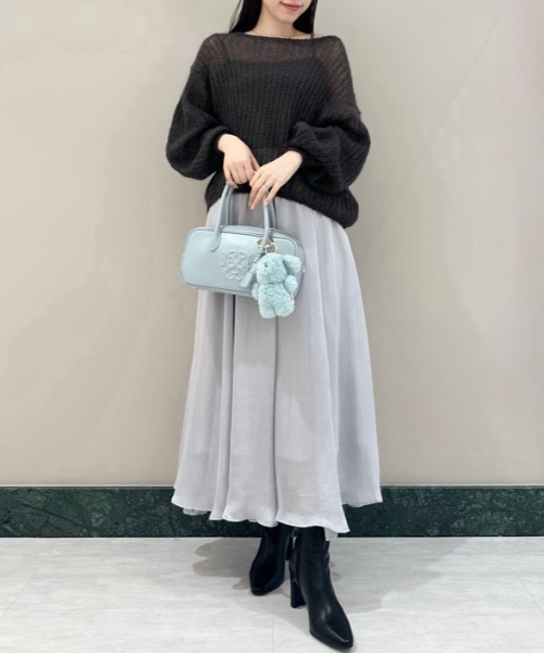 SNIDEL（スナイデル） コンビワンピース 1 ダークグレー レディース