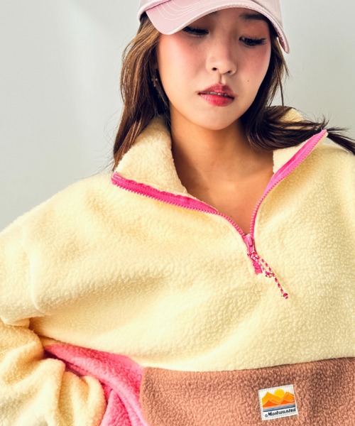 Y2K SYNAPSE FACTORY tシャツ 「コンビ」フリースジップアップ