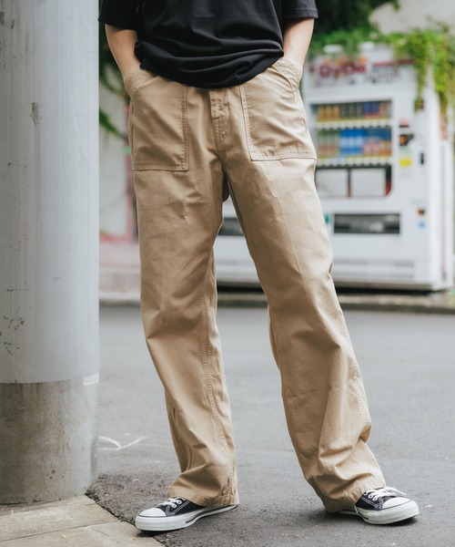 「HARVESTY」 カーゴパンツ 2 ネイビー メンズ_画像3