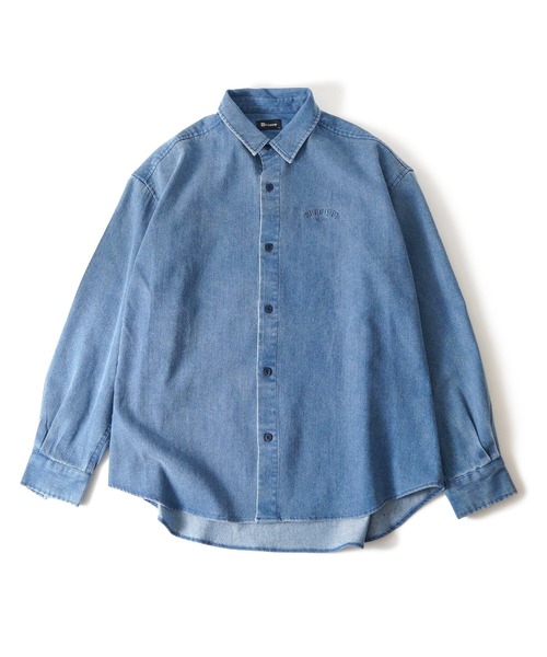 「Subciety」 長袖シャツ MEDIUM ブラック メンズ_画像5