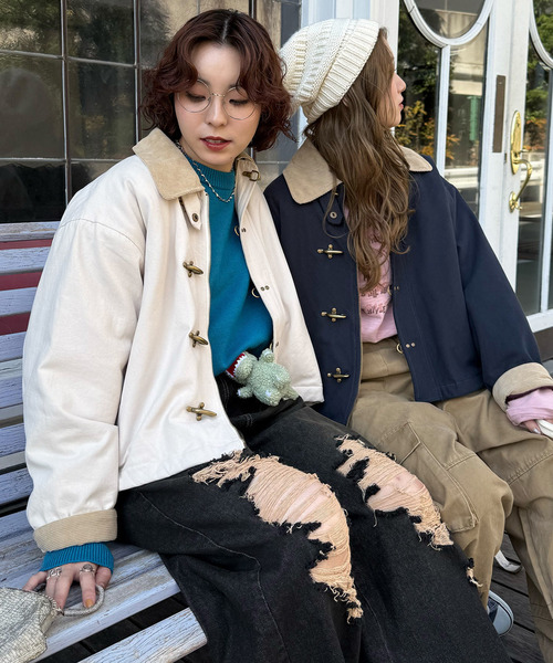 DOUBLE NAME（ダブルネーム） ブルゾン アウター ダックファイヤーマン