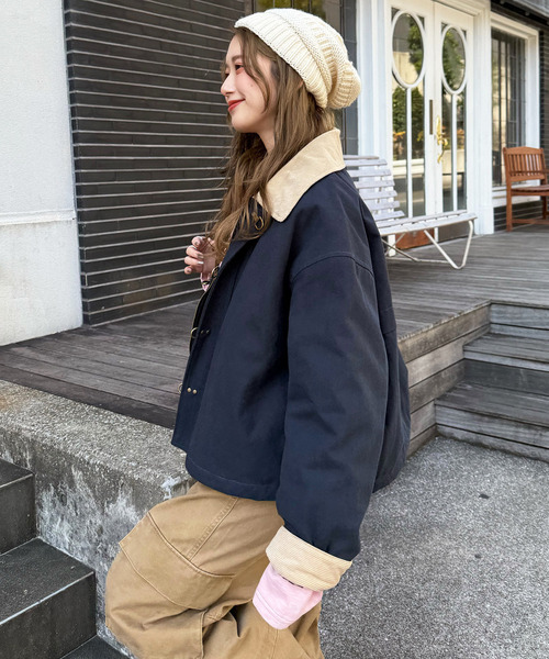 DOUBLE NAME（ダブルネーム） ブルゾン アウター ダックファイヤーマン