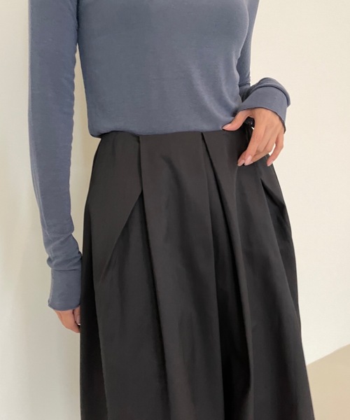 「Didot.showroom」 フレアスカート M ブラック レディース_画像4