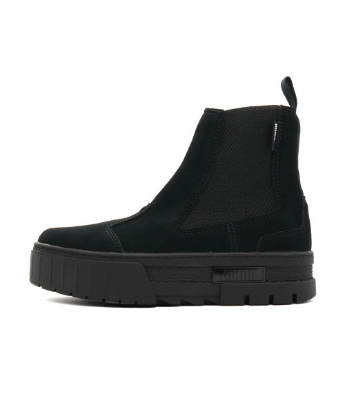 「PUMA」 ショートブーツ 23.5cm ブラック レディース_画像6