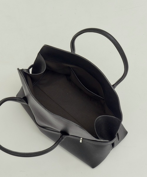 CITY TOKYO ハンドバッグ Leather Belted Handbag/レザーハンドバッグ