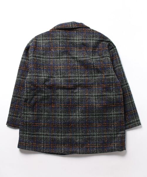 「LADY LIKE」 チェスターコート M グリーン レディース_画像2