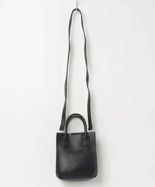 ブラックショルダーバッグ ZUCCa（ズッカ） ショルダーバッグ FREE ブラック レディース