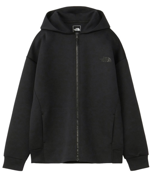 「THE NORTH FACE」 ジップアップパーカー X-LARGE ミックスグレー レディース_画像5