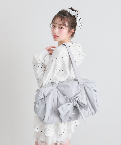 BIGリボンキャリーオンボストンバッグ BIGリボンキャリーオンボストンバッグ | OLIVE des OLIVE(オリーブ デ