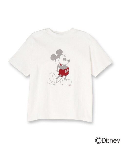 AMERICANA（アメリカーナ） tシャツ Michkey Tシャツ レディース