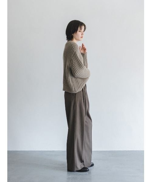 「enchainement」 パンツ 2 ブラウン レディース_画像5