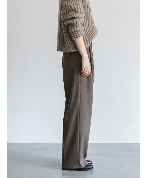 「enchainement」 パンツ 2 ブラウン レディース_画像6