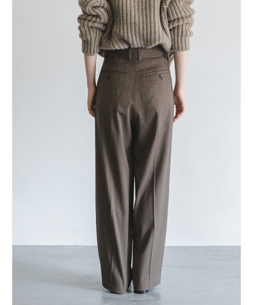 「enchainement」 パンツ 2 ブラウン レディース_画像7