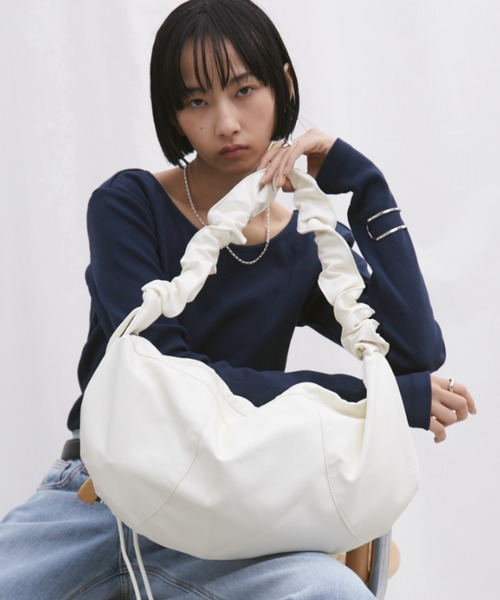 「Aunt Marie's」 ショルダーバッグ FREE ブラック レディース_画像6