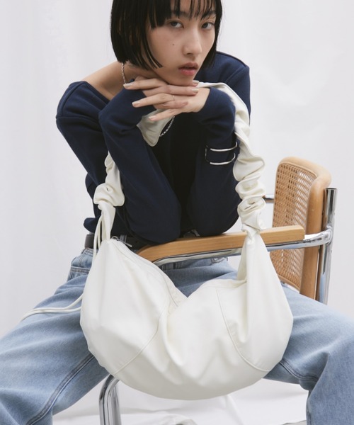 「Aunt Marie's」 ショルダーバッグ FREE ブラック レディース_画像8