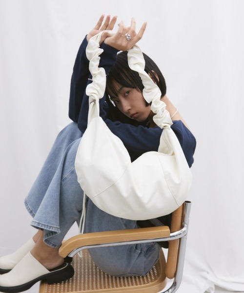 「Aunt Marie's」 ショルダーバッグ FREE ブラック レディース_画像9