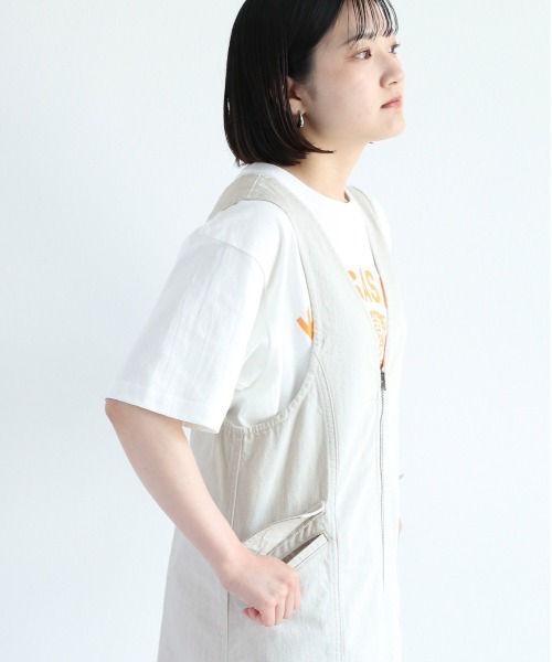 「cepo」 ベスト M グレー レディース_画像5