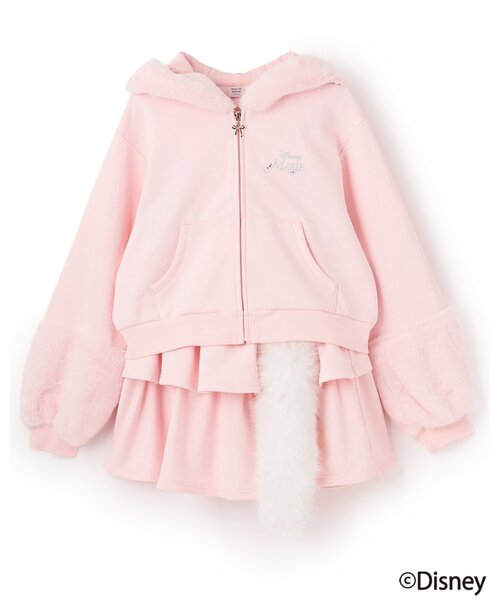 ピンクハントパーカー　メゾピアノジュニアサテンジャケット２枚　ミシェルマカロン ピンクハントパーカー メゾピアノジュニアサテンジャケット2枚