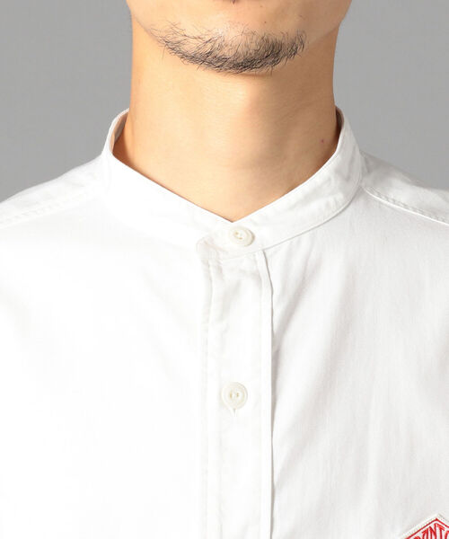 Danton（ダントン） 長袖シャツ 44 ホワイト メンズ : ZOZOTOWN Yahoo