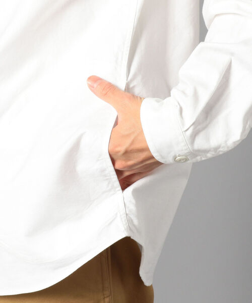 Danton（ダントン） 長袖シャツ 44 ホワイト メンズ : ZOZOTOWN Yahoo