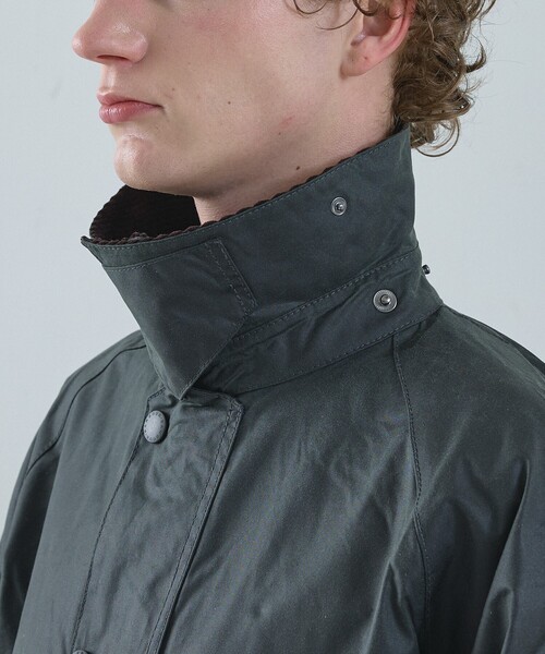 ブルゾン アウター 「Barbour / バブアー」OS TRANSPORT / トランスポート ワックス ブルゾン メンズ レディースの画像