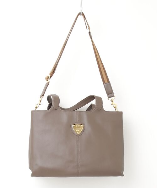 ATAO（アタオ） ワンポイント2WAYバッグ - ブラウン レディース