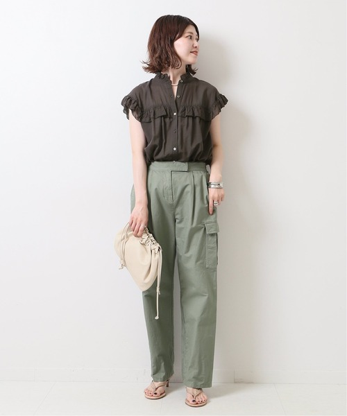 「Spick & Span」 ノースリーブブラウス FREE グレー レディース_画像4