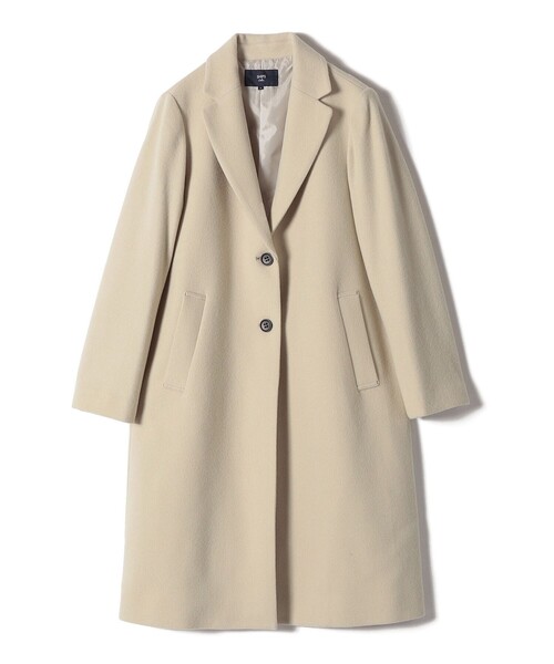 「SHIPS Colors」 チェスターコート SMALL ブラウン レディース_画像3