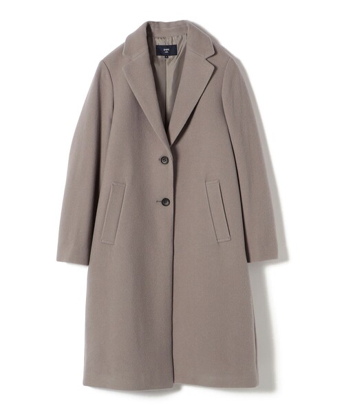 「SHIPS Colors」 チェスターコート SMALL ブラウン レディース_画像5