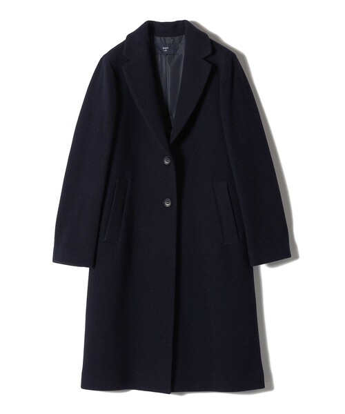 「SHIPS Colors」 チェスターコート SMALL ブラウン レディース_画像8