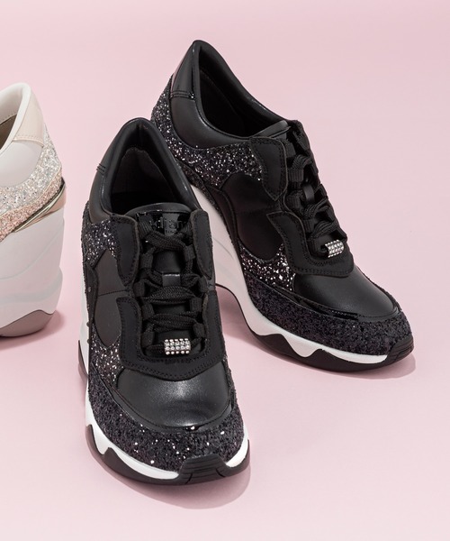 diana（プラスダイアナ） ローカットスニーカー 23.5cm ブラック