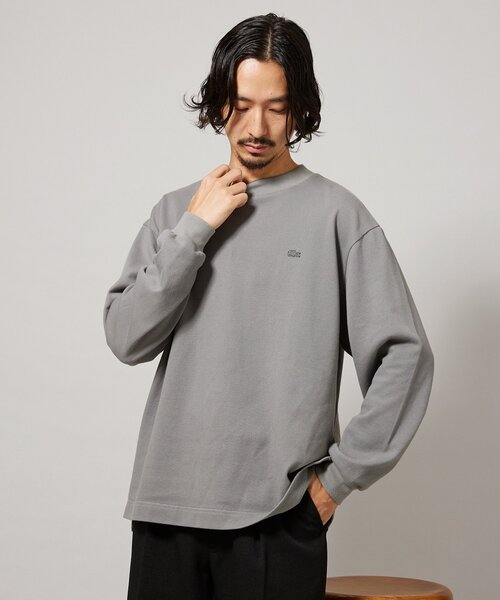 「LACOSTE」 長袖Tシャツ 3 ホワイト メンズ_画像9