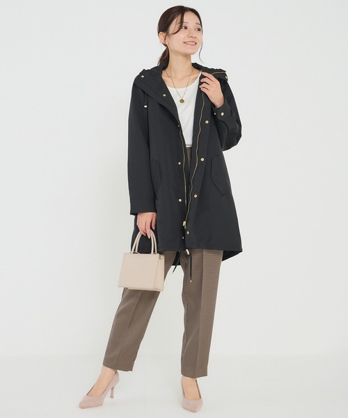 「INCEDE」 マウンテンパーカー L ブラック レディース_画像9