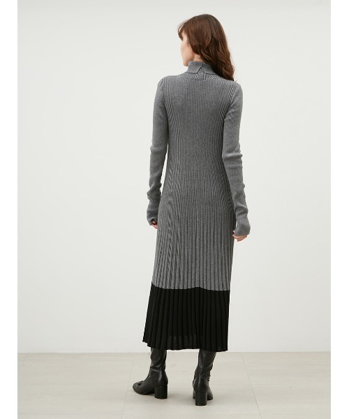 「Mila Owen」 ニットワンピース 0 レッド レディース_画像7