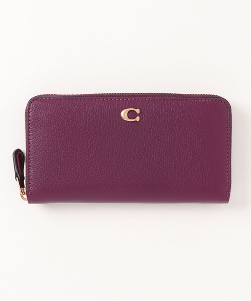 COACH（コーチ） 財布 ONE パープル系その他 レディース : ZOZOTOWN