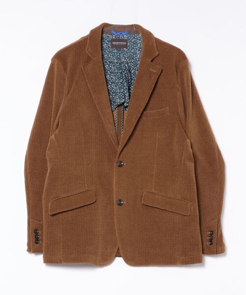 「UNION STATION」 テーラードジャケット L ブラウン メンズ_画像3