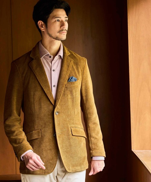 「UNION STATION」 テーラードジャケット L ブラウン メンズ_画像5