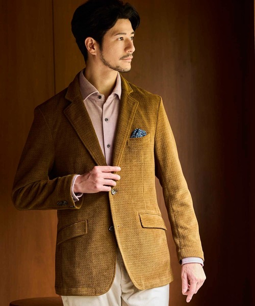 「UNION STATION」 テーラードジャケット L ブラウン メンズ_画像7