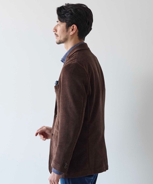 「UNION STATION」 テーラードジャケット L ブラウン メンズ_画像9