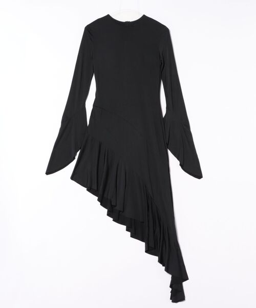 「Desigual」 長袖ワンピース X-LARGE ブラック レディース_画像8