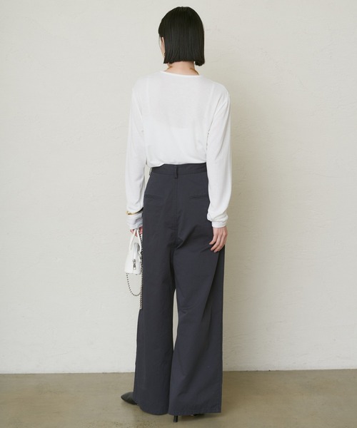 「LOUNGEDRESS」 長袖カットソー FREE ピンク レディース_画像5