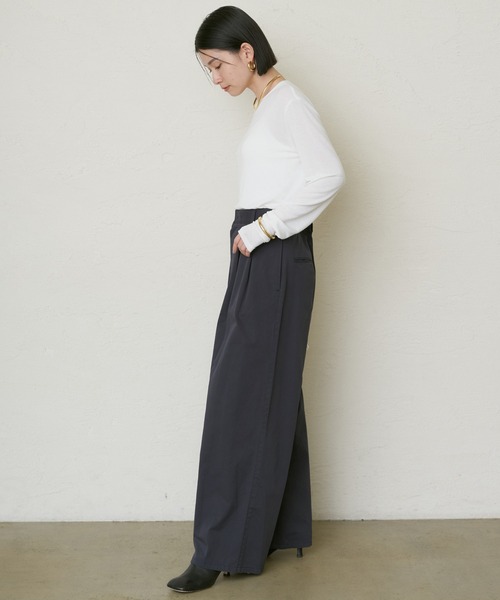 「LOUNGEDRESS」 長袖カットソー FREE ピンク レディース_画像6