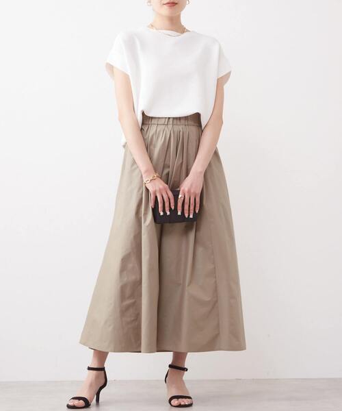 「Liesse」 フレアスカート FREE ネイビー レディース_画像7