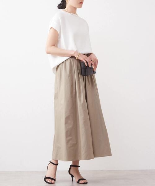 「Liesse」 フレアスカート FREE ネイビー レディース_画像9