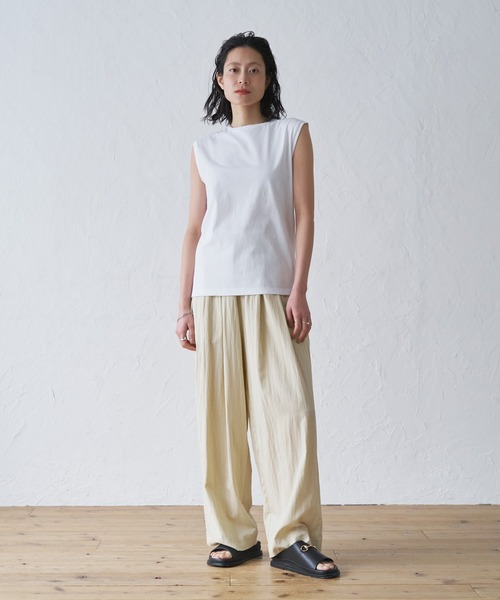 「MOHI」 フラットサンダル 38 ブラック レディース_画像8