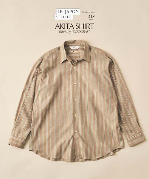 417 EDIFICE（フォーワンセブンエディフィス） シャツ 「SIDOGRAS