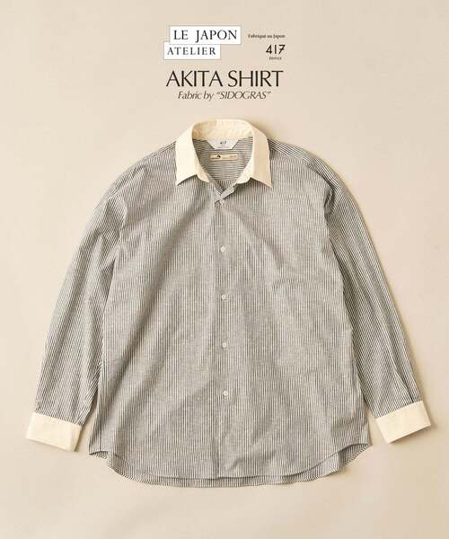 417 EDIFICE（フォーワンセブンエディフィス） シャツ 「SIDOGRAS
