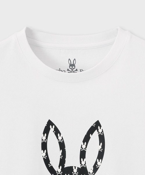 Psycho Bunny（サイコバニー） tシャツ 3Dドット シルエットバニーT